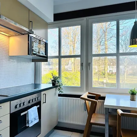 Birken Apartment- 4 Personen-balkon- Waschmaschine-parkplatz