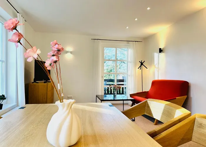 Lejlighed Birken Apartment- 4 Personen-balkon- Waschmaschine-parkplatz