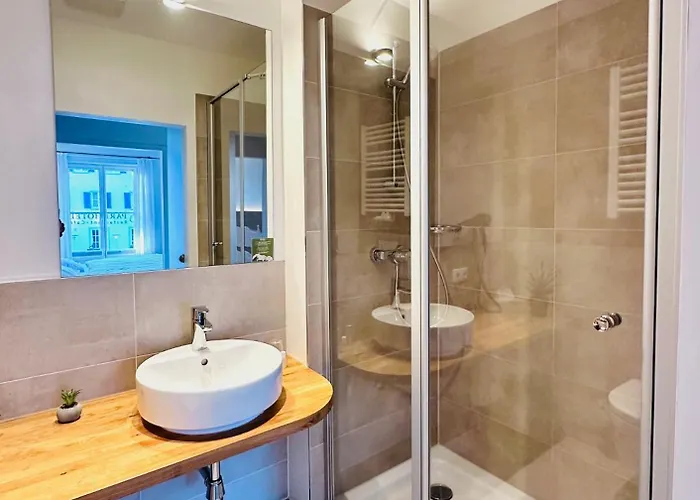 Lejlighed Birken Apartment- 4 Personen-balkon- Waschmaschine-parkplatz *