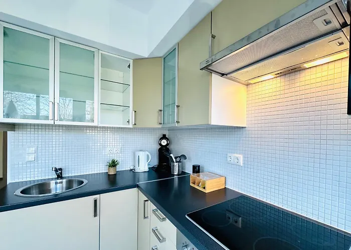 Lejlighed Birken Apartment- 4 Personen-balkon- Waschmaschine-parkplatz *