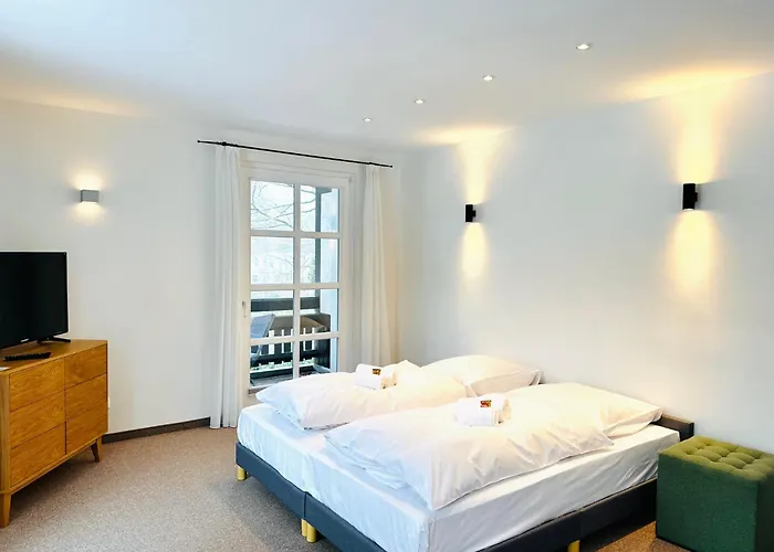 Birken Apartment- 4 Personen-balkon- Waschmaschine-parkplatz